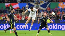 Euro 2024, Scozia-Svizzera 1-1: apre McTominay, risponde Shaqiri