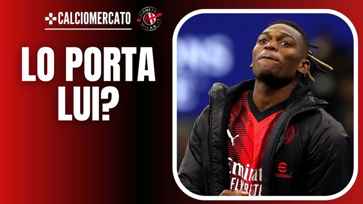 Rafael Leao (attaccante AC Milan), qui durante Milan-PSG (Champions League 2023-2024). Calciomercato | News (Getty Images) Leao AC Milan Milan-PSG Champions League 2023-2024 Calciomercato