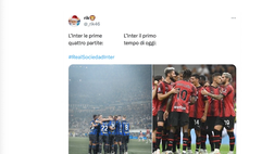 Real Sociedad-Inter 1-1, i meme e le reazioni dei social | VIDEO
