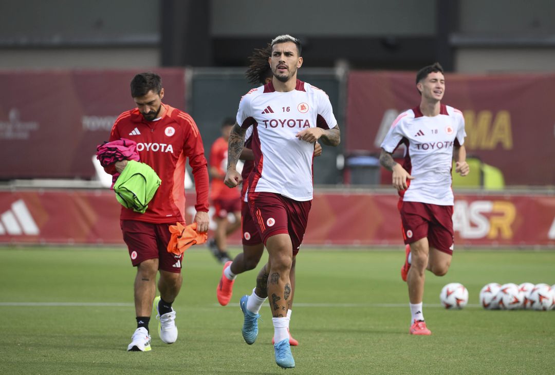 Roma, l’allenamento di oggi in vista dell’Athletic Bilbao – FOTO GALLERY - immagine 7