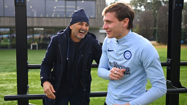 Spalletti all’allenamento dell’Inter, osservati gli Azzurri: c’è un augurio speciale - immagine 1