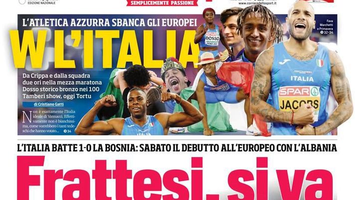 EDICOLA CDS – Inter-Barella, sì da 6.5 milioni. Gudmundsson aspetta Inzaghi - immagine 1