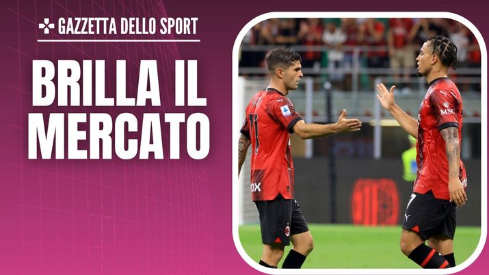 Christian Pulisic e Noah Okafor (attaccanti AC Milan), qui in Milan-Torino 4-1 (Serie A 2023-2024) | News (Getty Images) Christian Pulisic Okafor AC Milan Milan-Torino 4-1 Serie A 2023-2024