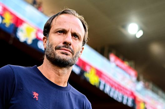 Alberto Gilardino, 42 anni, allenatore del Genoa (Foto di Simone Arveda/Getty Images) Gilardino Genoa