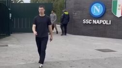 Dendoncker, primo giorno col Napoli: il nuovo acquisto lascia Castel Volturno