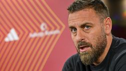 Roma, la conferenza stampa di De Rossi alla vigilia del Genoa – FOTO GALLERY