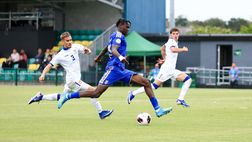 VIDEO / Scatto in profondità e freddezza davanti al portiere: il gol di Iddrissou all’Europeo U19