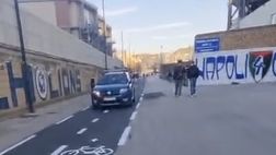 Stadio Maradona, macchine sulla ciclabile in Via Claudio! La denuncia IL VIDEO