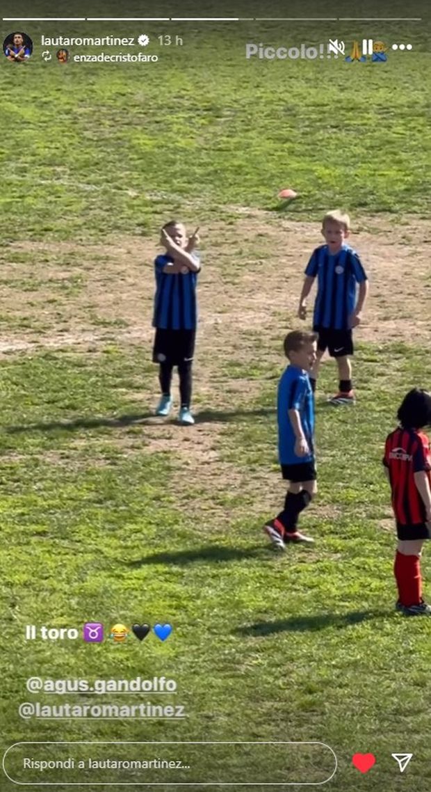 Lautaro riposta il piccolo D’Ambrosio che esulta come lui: “Piccolo”- immagine 2