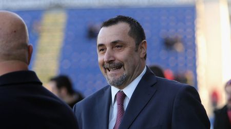 CAGLIARI, ITALY - JANUARY 21: Massimiliano Mirabelli, chief sport officer of Milan during the serie A match between Cagliari Calcio and AC Milan at Stadio Sant'Elia on January 21, 2018 in Cagliari, Italy. (Photo by Enrico Locci/Getty Images)