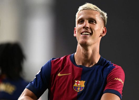 Dani Olmo, Barcellona (Photo by Denis Doyle/Getty Images) Dani Olmo, Barcellona