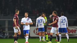 Sampdoria-Torino 2-1, il tabellino: Juric e Buongiorno gli ammoniti tra i granata