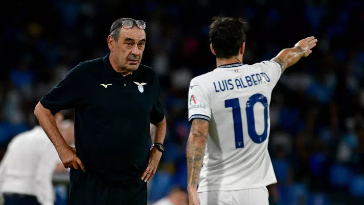 Sarri e Luis Aberto