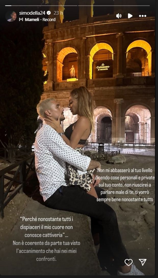 Simone dell’Agnello, finita la storia con la fidanzata conosciuta a Temptation Island- immagine 4