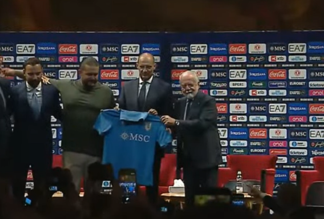 Allegri e De Laurentiis con la maglia del Napoli del Centenario – LA GALLERY - immagine 4