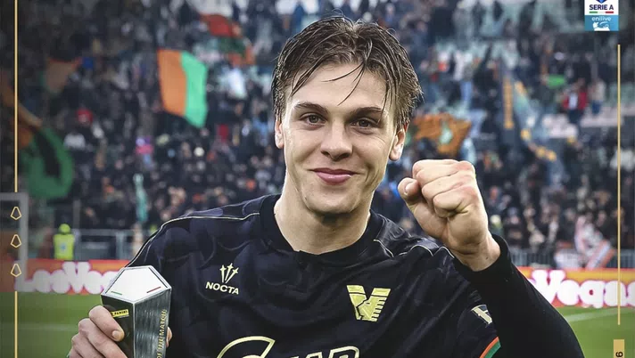 FOTO Venezia, Zerbin eletto player of the match contro la Lazio: lo scatto - immagine 1