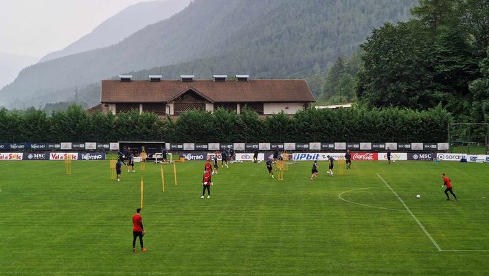 Dimaro, DAY 5: Garcia al lavoro sui big in campo, due azzurri lavorano a parte - immagine 1