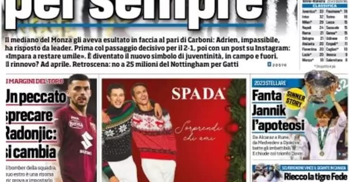 EDICOLA TS – Napoli-Inter Ad Alta Pressione. Rabiot Gobbo Per Sempre ...