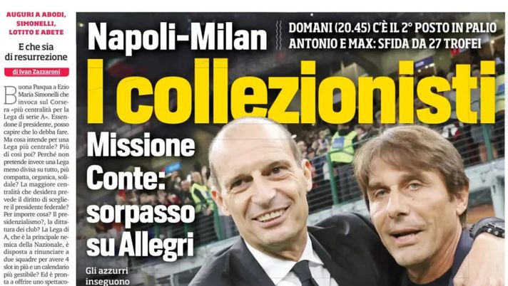 Prime pagine giornali sportivi oggi: il Napoli sui media- immagine 1