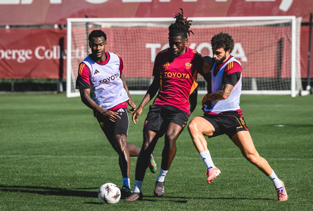 Trigoria, l’allenamento a due giorni da Rangers-Roma – FOTO GALLERY - immagine 25