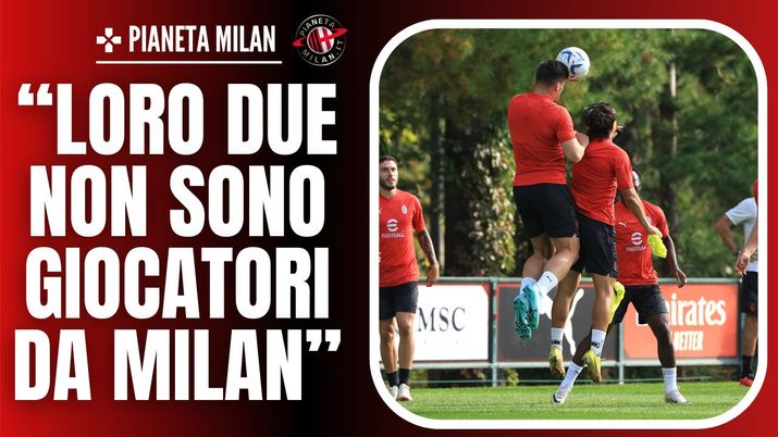 Luka Romero e Luka Jovic, giocatori del Milan 31/10/2023 PianetaMilan.it