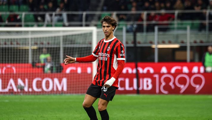 Joao Felix (attaccante AC Milan), qui durante Milan-Atalanta 0-1 (Serie A 2024-2025) | News (Getty Images) Joao Felix AC Milan Milan-Atalanta 0-1 Serie A 2024-2025