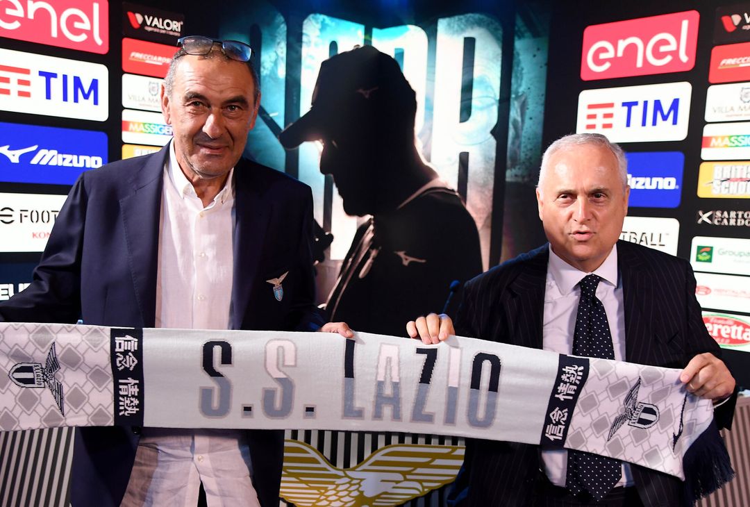 Lotito e Sarri