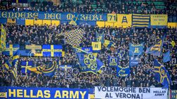 Cagliari-Verona, oltre 300 tifosi dell’Hellas all’Unipol Domus