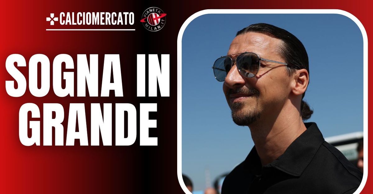 Calciomercato – Milan, gennaio con il botto: Ibra punta ad un bersaglio grosso