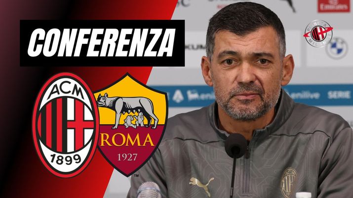 Conferenza Stampa Sergio Conceicao AC Milan Milan-Roma Coppa Italia 2024-2025