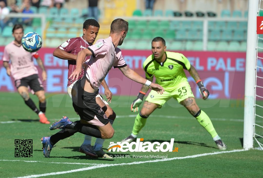 FOTO, Palermo-Salernitana 0-1 8a giornata Serie B 2024/25 - immagine 36