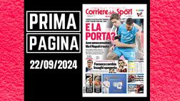 Prima pagina Corriere dello Sport: “Fonseca cambia, Inzaghi spaventa”
