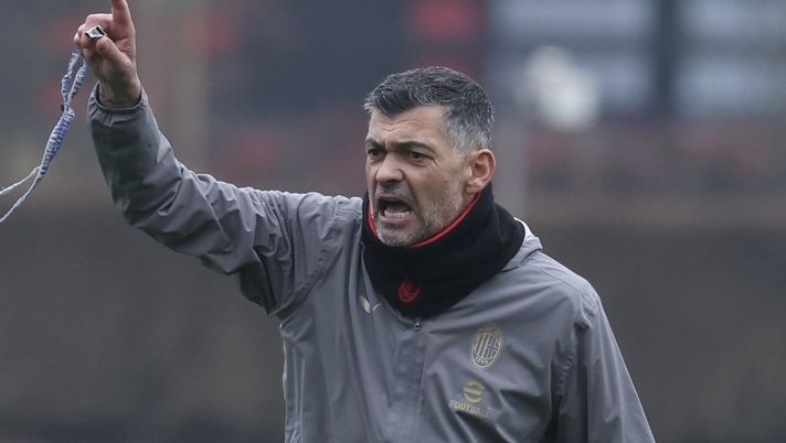 Sergio Conceicao AC Milan allenamento Milanello