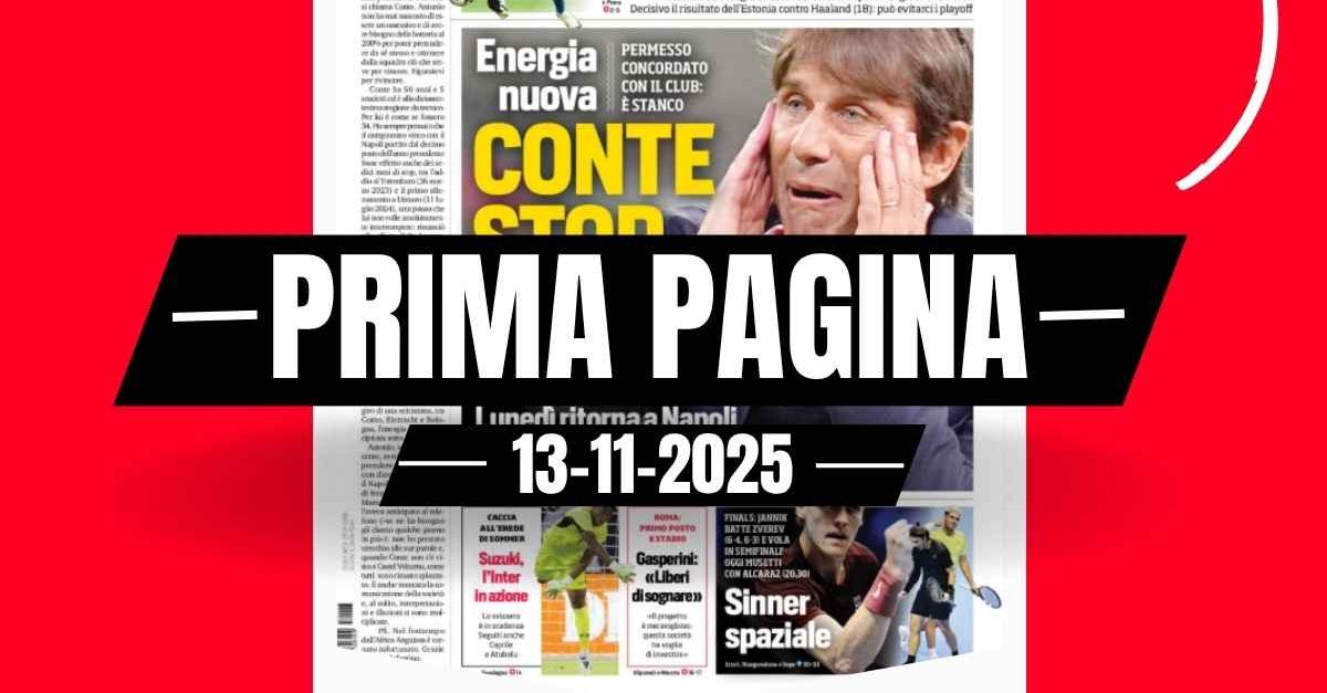 Prima pagina Corriere dello Sport: “Suzuki, l’Inter in azione” Prima pagina Corriere dello Sport: “Suzuki, l’Inter in azione”