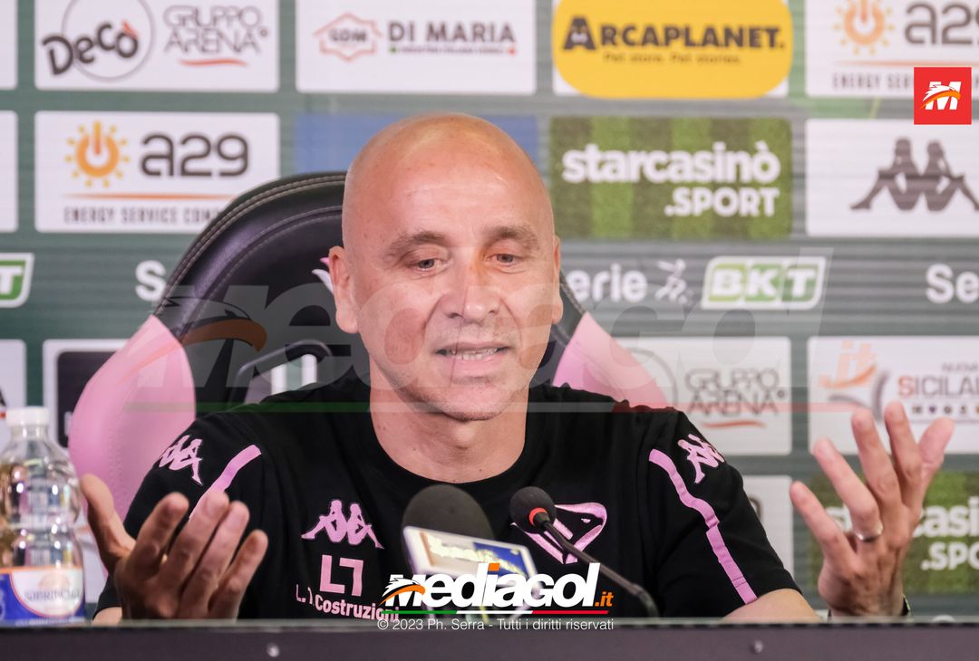 FOTO PALERMO, verso la Spal: Mister Eugenio Corini in conferenza stampa (GALLERY) - immagine 21
