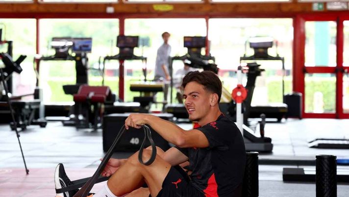 Ardon Jashari Milanello AC Milan News