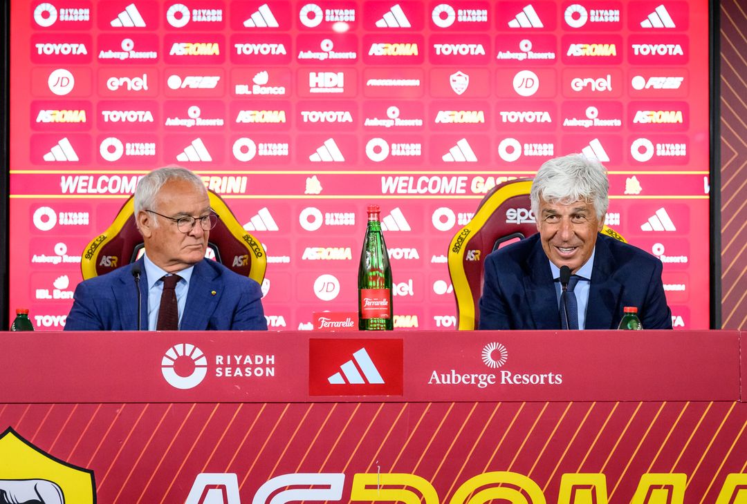 Trigoria, la conferenza stampa di Gasperini e Ranieri – FOTO GALLERY - immagine 2