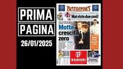 Prima pagina Tuttosport: “La Juventus di Motta, crescita zero”