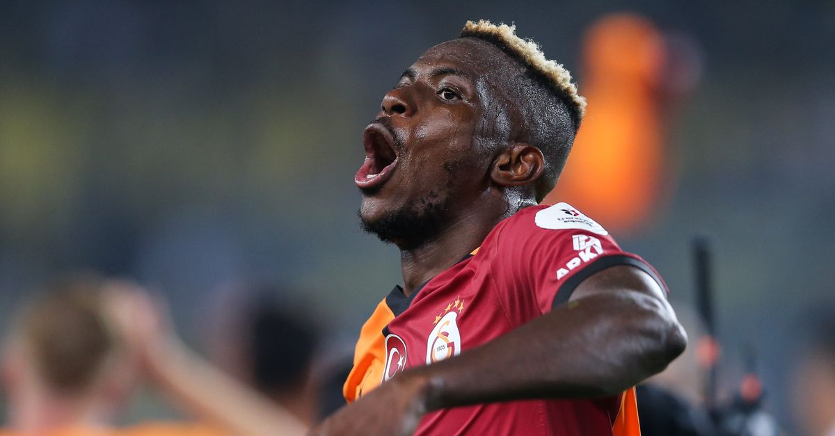 Osimhen segna e batte Immobile: il Galatasaray vince il derby di Istanbul