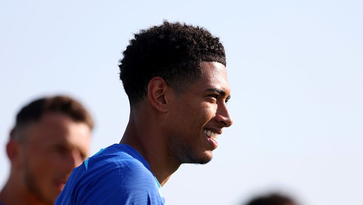 Jude Bellingham (Photo by Alex Pantling/Getty Images) Calcio estero, il Barca vince il Clasico degli Under 21 più preziosi ma il re è… Bellingham - immagine 1