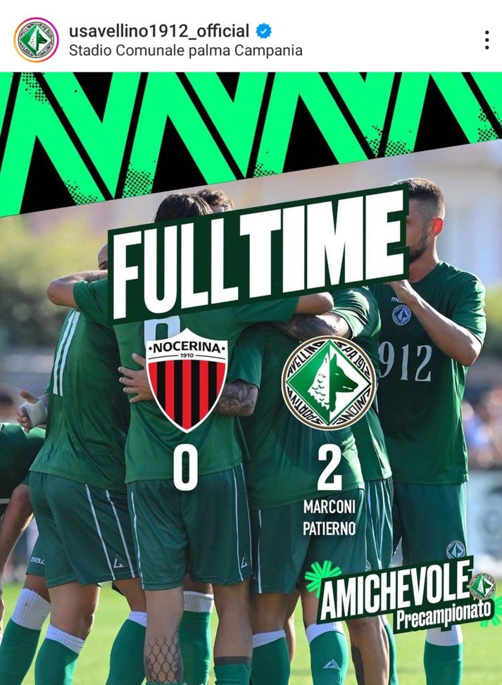 L’Avellino cresce: ok il derby campano amichevole contro la Nocerina- immagine 2