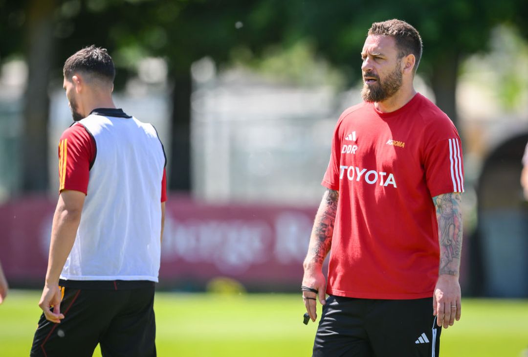 Roma, la seduta a Trigoria con la testa all’Empoli – FOTO GALLERY - immagine 8