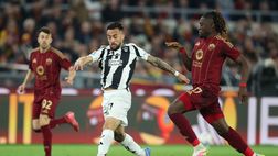 Locatelli segna, Shomurodov risponde: all’Olimpico termina 1-1 tra Roma e Juventus
