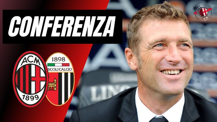 Massimo Carreara - Milan Futuro vs Ascoli - Conferenza stampa