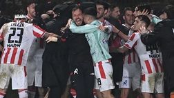 Il Vicenza è baciato dalla fortuna: vince con un gol di Leverbe al 95′