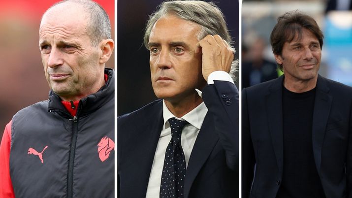 Nazionale, il rebus C.T si infiamma: Conte, Mancini ed Allegri per la panchina Nazionale, il rebus C.T si infiamma: Conte, Mancini ed Allegri per la panchina - immagine 1