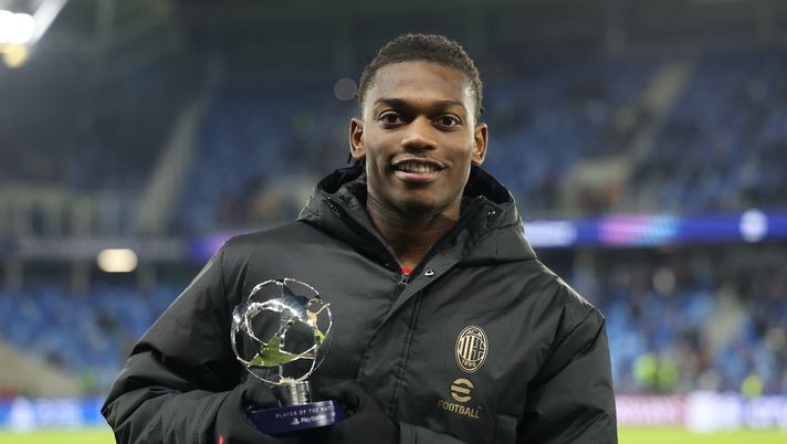 Rafael Leao AC Milan MVP Slovan Bratislava-Milan 2-3 Champions League 2024-2025