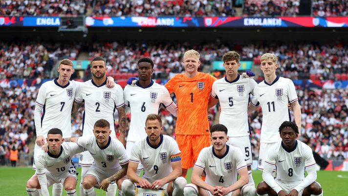 Inghilterra che si prepara agli Europei