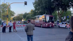 Video – L’arrivo del pullman del Torino al Franchi