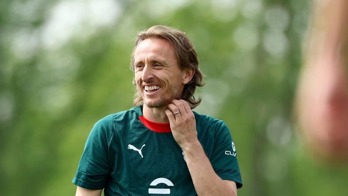 Modric sempre in campo. E il futuro al Milan? Legato a quello di Allegri